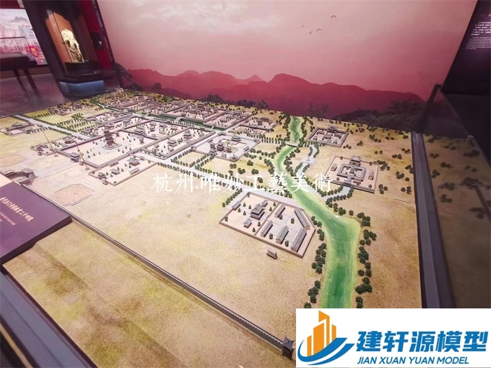 宁河微缩模型法门寺